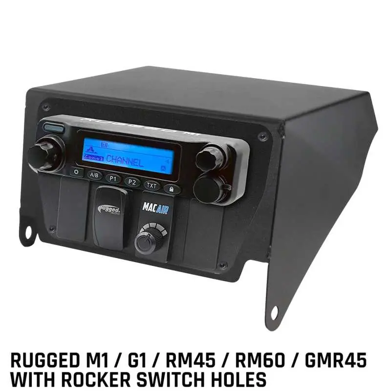 Place Order Rugged Radios Can-Am X3 Multi-Mount Kit - Top Mount - Rugged M1/G1/RM45/RM60/GMR45 w/Switch Holes