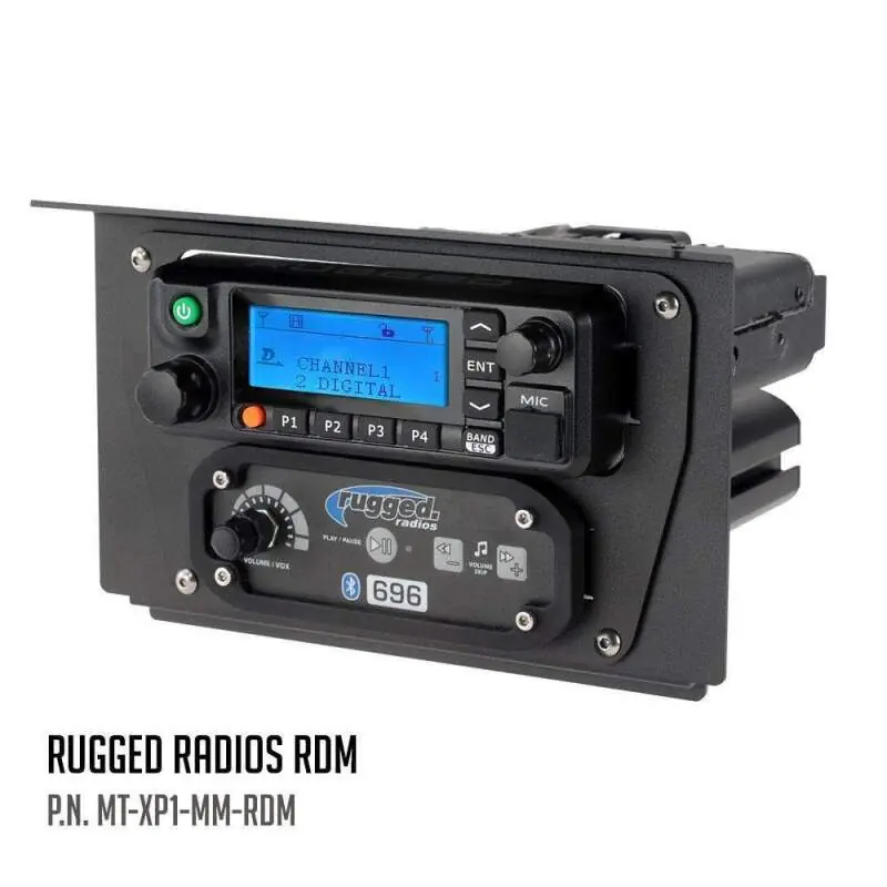Rugged Radios Polaris XP1 Mount Kit for M1 / G1 / RM60 / GMR45 Radio and Rugged Intercom Icom F5021 Wholesale