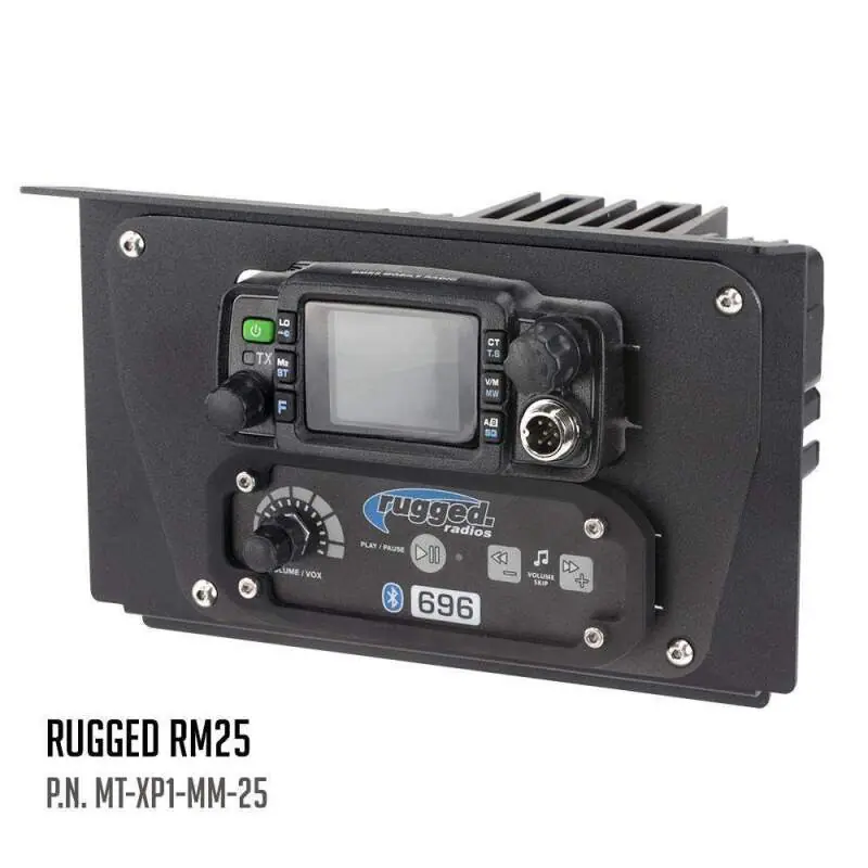 Rugged Radios Polaris XP1 Mount Kit - M1 / G1 / RM60 / GMR45 - Motorola CM300D/Vertex VX2200 Free Returns