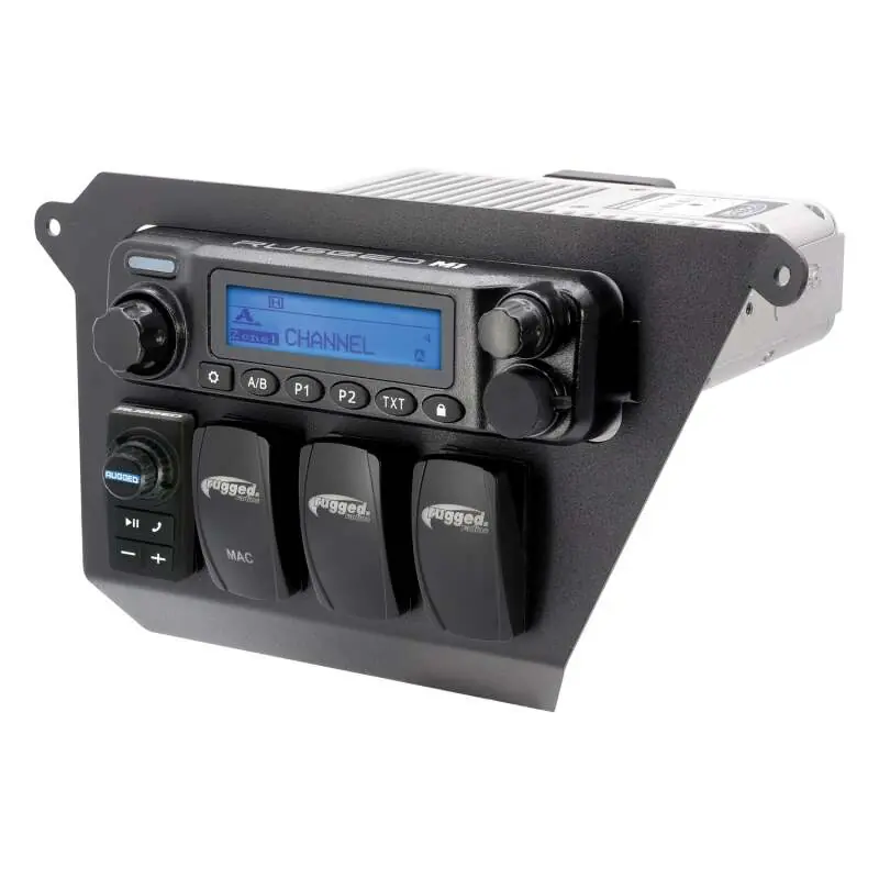 Warranty Included Rugged Radios Honda Pioneer Complete Comm Kit w/ 2-Way Radio/M1 VHF Business Band