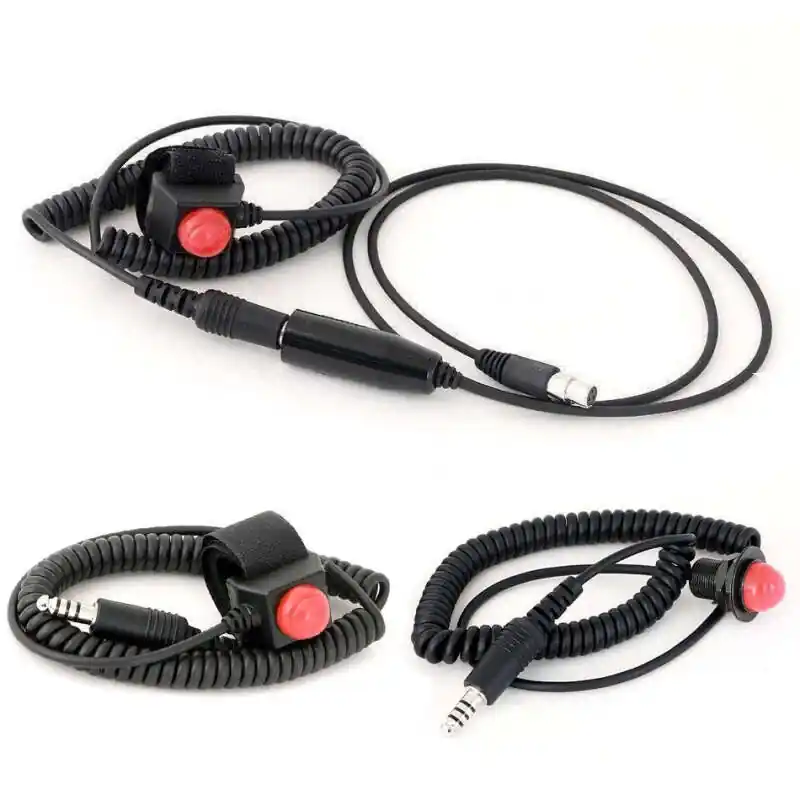 Exclusive Rugged Radios Hole Mount Steering Wheel Quick Disconnect Push to Talk (PTT)