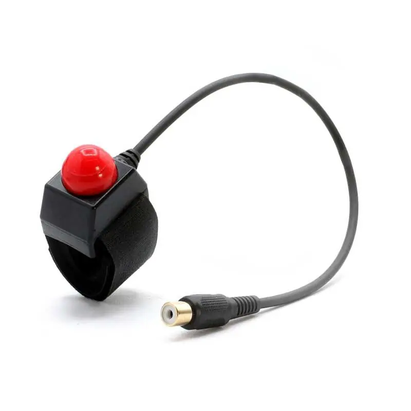 Premium Rugged Radios Motorcycle Push to Talk (PTT) Velcro Mount with RCA Connector