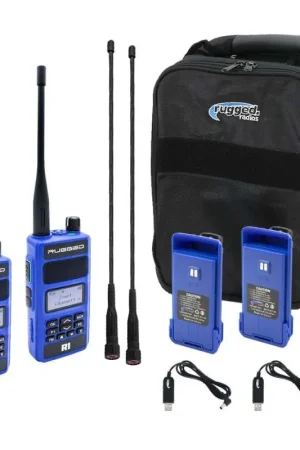 Top Pick Rugged Radios R1 READY PACK - Rugged R1 - Business Band Two Way Handheld Radios - Digital and Analog