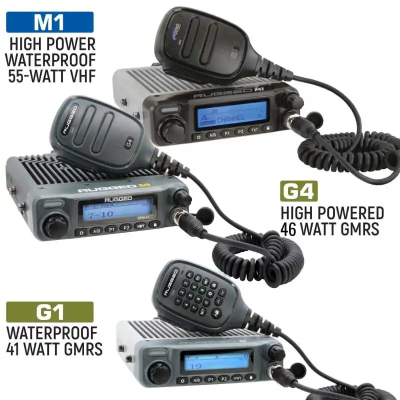 Viral Rugged Radios Ford Raptor Two-Way Mobile Radio Kit 55 Watt M1-V - Business Band VHF
