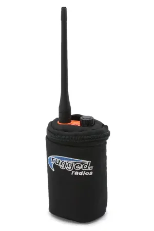 Certified Rugged Radios Ballistic Nylon Radio Bag for Handheld Radios