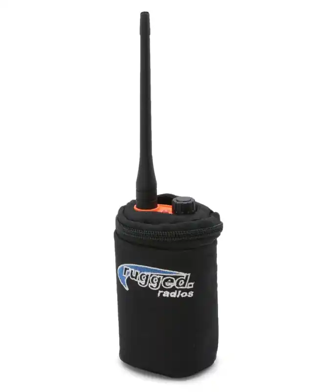 Certified Rugged Radios Ballistic Nylon Radio Bag for Handheld Radios