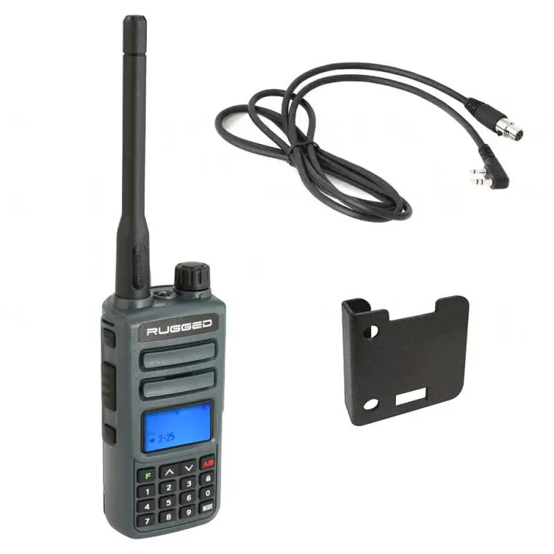 Rugged Radios RADIO KIT - Rugged GMR2 - GMRS / FRS Two Way Handheld Radio to Intercom Super Sale