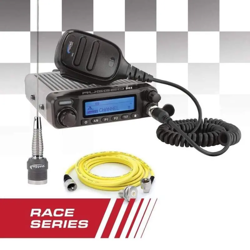 Top Pick Rugged Radios RACE RADIO KIT - Rugged RACE SERIES M1 Mobile Radio with Antenna
