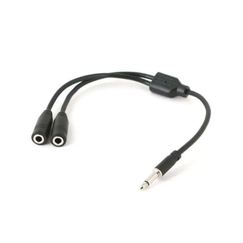 Rugged Radios 3.5mm Mono Plug Y-Splitter for External Speakers Trusted Brand