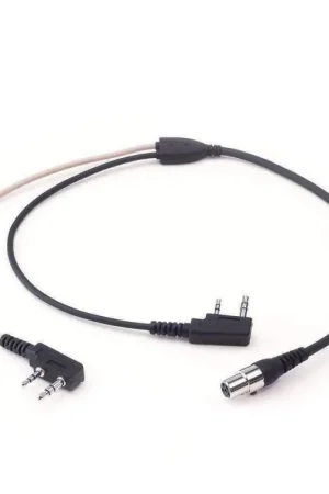 Worldwide Shipping Rugged Radios DUAL RADIO Splitter - Connect 2 Radios with 1 Listen Only and 1 Transmit and Receive