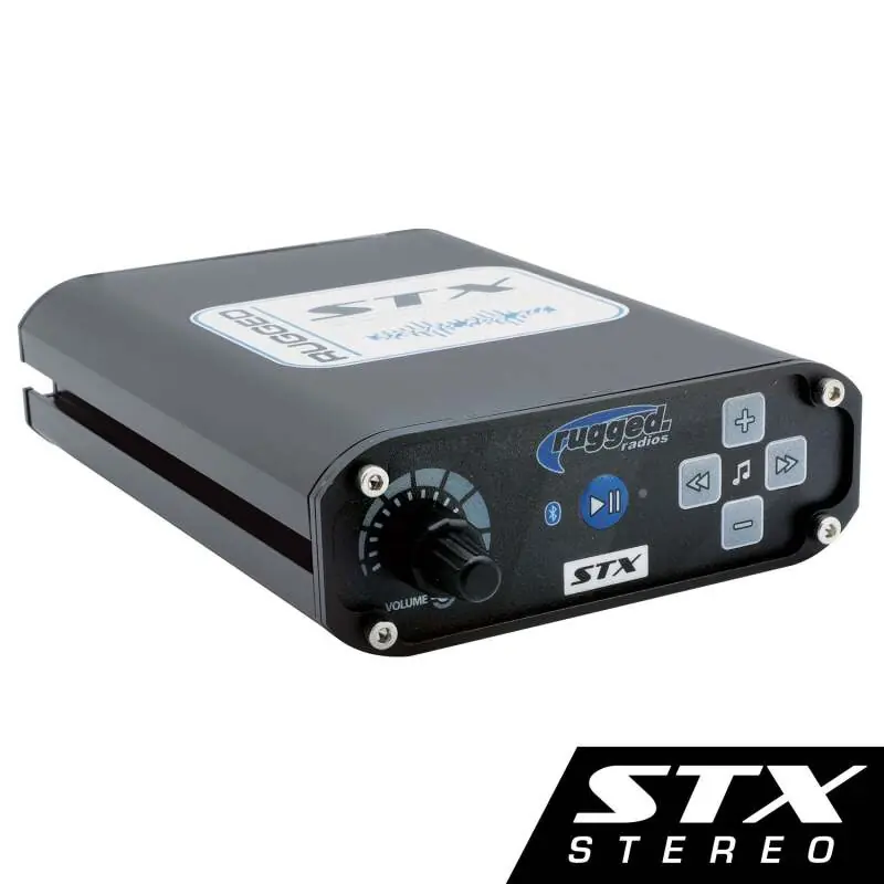 Rugged Radios STX - STEREO High Fidelity Intercom with Bluetooth Music Limited Offer