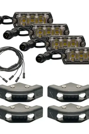 Last Chance ARB Nacho Nano Base Rack Corner Cap 4-Light Kit