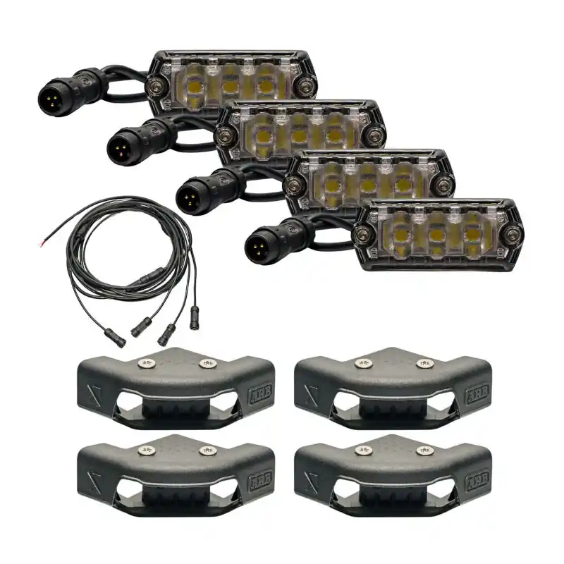 Last Chance ARB Nacho Nano Base Rack Corner Cap 4-Light Kit