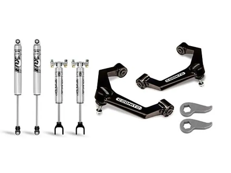 Cognito 20-24 Chevy Silv/Sierra 2500/3500HD 2WD/4WD 3in Perf Ball Joint Lvling Kit w/ Fox PS 2.0 IFP Deal