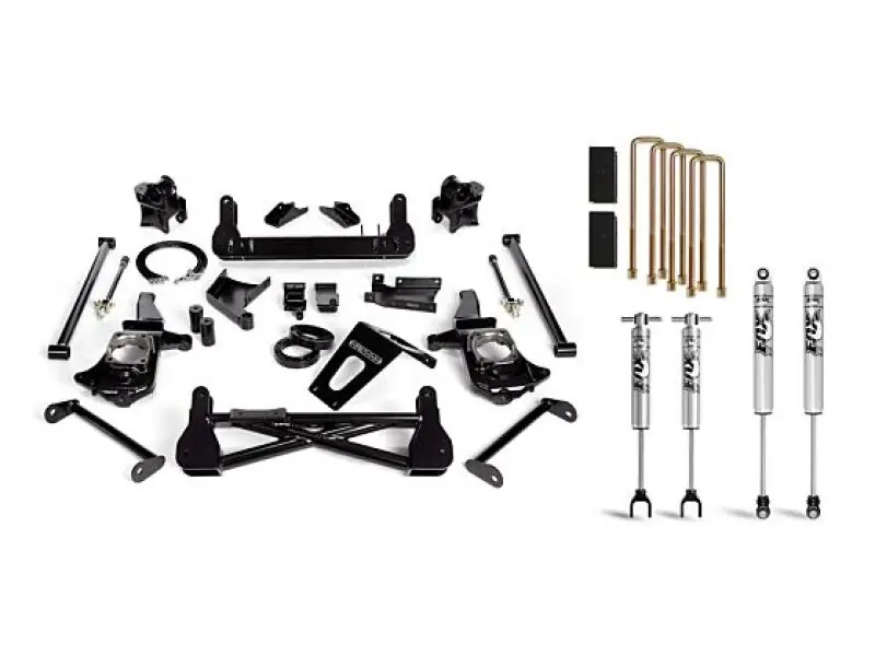 Crafted Cognito 11-19 Chevy/GMC Silv/Sierra 2500/3500 HD 2WD/4WD 7in Std Lift Kit w/ Fox PSMT 2.0 Shocks
