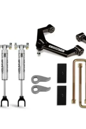 While Supplies Last Cognito 20-24 Chevy Silv/Sierra 2500/3500HD 2/4WD 3in Perf Ball Joint Lvl Lift Kit w/ Fox PS 2.0 IFP