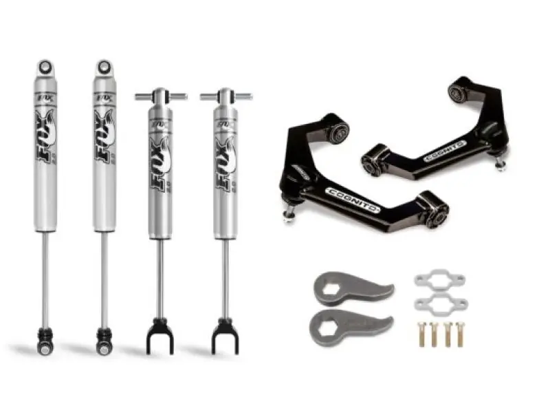 Cognito 11-19 Chevy/GMC Silv/Sierra 2500/3500 HD 2WD/4WD 3in Perf Leveling Kit w/ Fox PS 2.0 IFP Buy Today