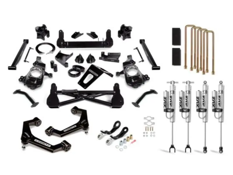 Cognito 20-24 Chevy/GMC Silv/Sierra 2500/3500 HD 2WD/4WD 7in Perf Lift Kit w/ Fox PSRR 2.0 Shocks Hassle-Free Returns