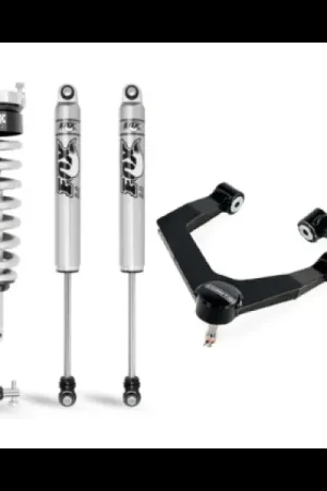 New Release Cognito 19-24 Chevy Silv/Sierra 1500 4WD 1in Perf Ball Joint Leveling Kit w/ Fox PS Coilover 2.0 IFP