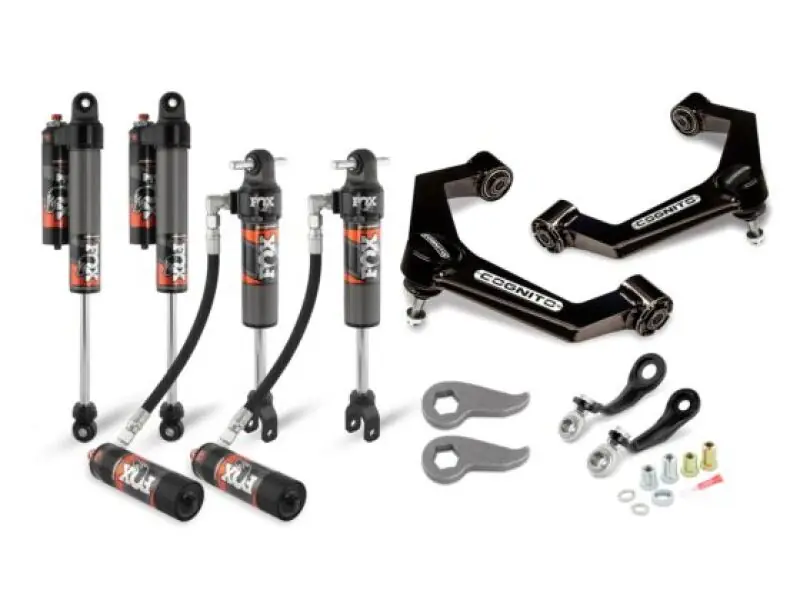 Cognito 20-24 Chevy Silv/Sierra 2500/3500HD 2WD/4WD 3in Elite Lvlng Kit w/ Fox 2.5 Elite Perf Series Last Chance