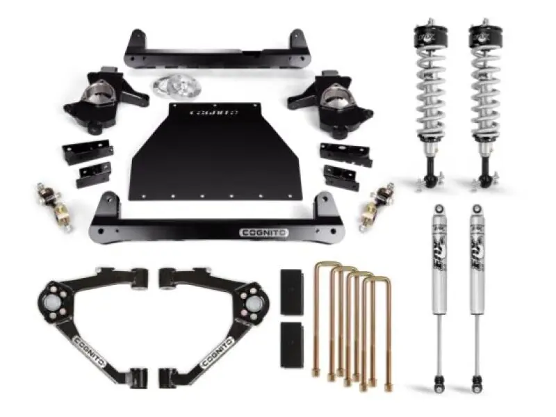 Warranty Included Cognito 07-19 Chevy/GMC Silv 1500/1500LD / Sierra 1500 2WD/4WD 6in Perf Lift Kit w/ Fox PS IFP 2.0