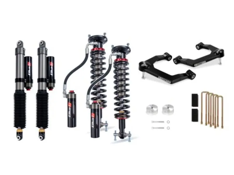 Holiday Sale Cognito 19-24 Chevy/GMC Silverado/Sierra 1500 2WD/4WD 3in Elite Leveling Lift Kit w/ Elka 2.5 Shocks