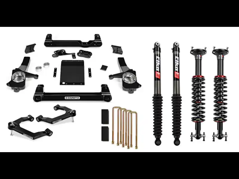 Flash Sale Cognito 19-24 Chevy/GMC Silverado/Sierra 1500 2WD/4WD 6in Perf Lift Kit w/ Elka 2.0 IFP Shocks