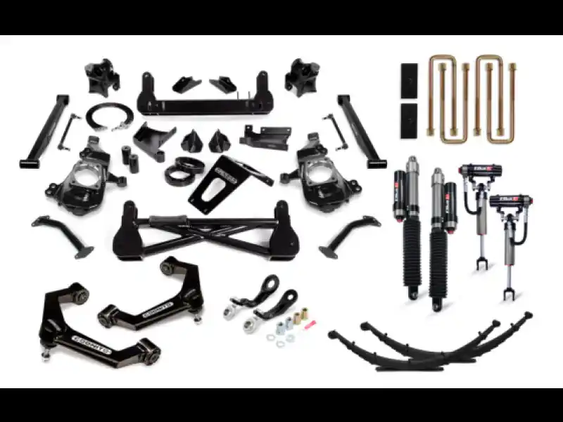 Direct From Manufacturer Cognito 20-24 Chevy/GMC Silv/Sierra 2500/3500 HD 2WD/4WD 7in Elite Lift Kit w/ Elka 2.5 RR Shocks