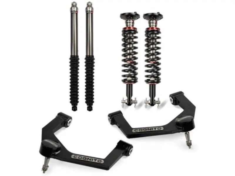 Worldwide Shipping Cognito 21-23 Ford F-150 4WD 2.5in Performance Leveling Kit w/ Elka 2.0 IFP shocks