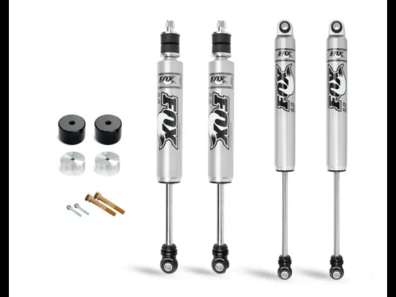 Place Order Cognito 05-16 Ford F-250/350 SD 4WD 2in Standard Leveling Kit w/ Fox 2.0 IFP Shocks