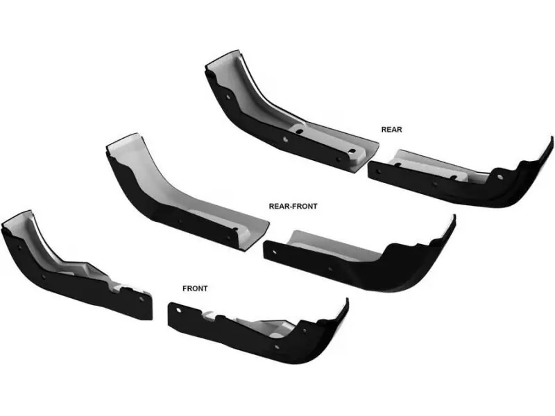 Free Delivery Cognito 19-24 Ford Sierra 1500 Fender Trim Finishing Caps