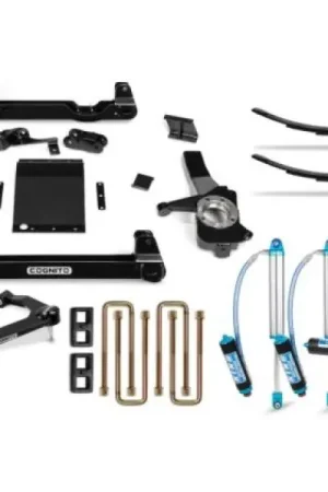 Must Have Cognito 19-24 Chevy/GMC Silv/Sierra 1500 2WD/4WD 6in Elite Lift Kit w/ King 2.5 Remote RR Shocks