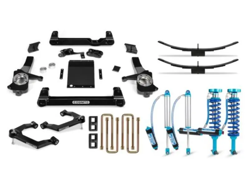 Must Have Cognito 19-24 Chevy/GMC Silv/Sierra 1500 2WD/4WD 6in Elite Lift Kit w/ King 2.5 Remote RR Shocks