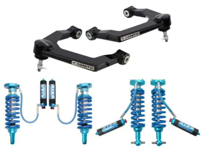 Cognito 21-24 Chevy/GMC Yukon/XL/Tahoe/Suburban (w/o Air Ride) 3in Elite Leveling Kit w/ King 2.5 Reduced Price