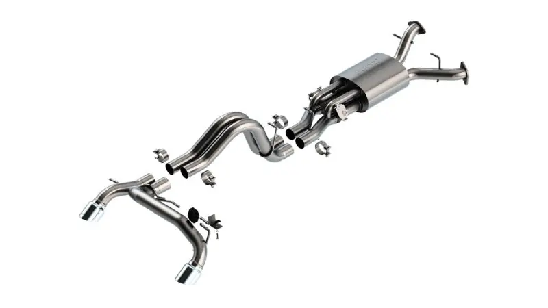 Limited Edition Borla 22-24 Ford Bronco Raptor V6 Turbo AT 2WD / 4WD ATAK Catback Exhaust w/ 4in Chrome Tips