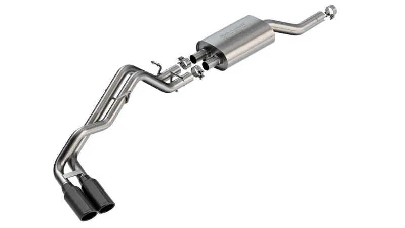 Borla 2024+ Ford Ranger XLT S Type Catback System - Black Chrome Bargain