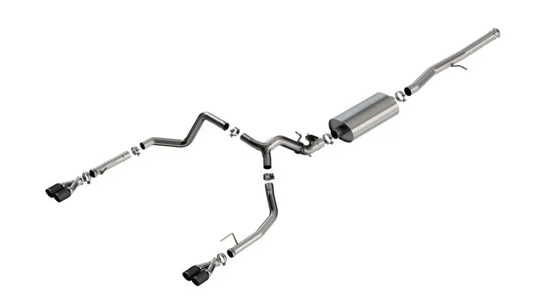 Borla 2024 Chevy Silverado 1500 6.2L V8 Touring Catback Exhaust w/ Simulator - CF Black Anodized Weekend Sale