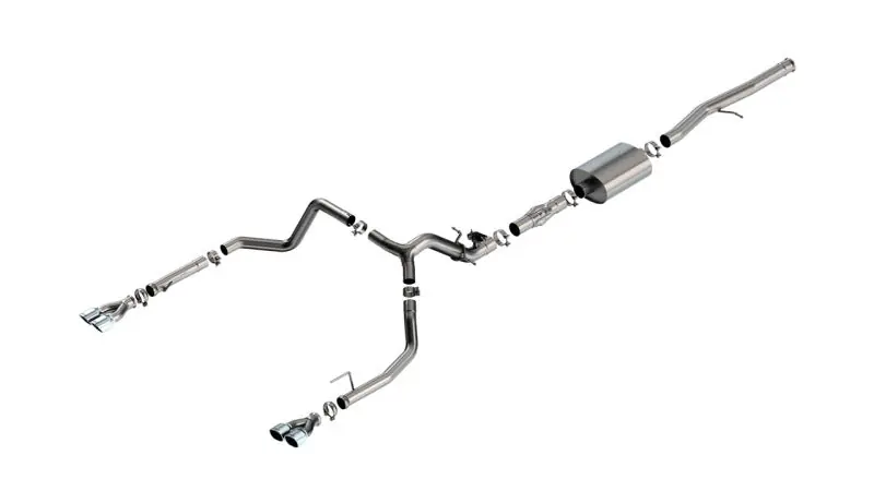 Exclusive Borla 2024 Chevy Silverado 1500 6.2L V8 ATAK Catback Exhaust w/ Simulator - Chrome