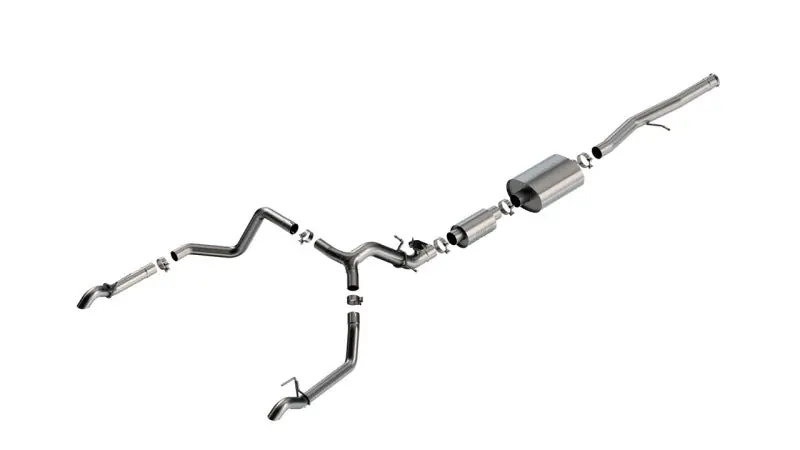 In Demand Borla 2024 Chevrolet/GMC 1500 ZR2 & AT4X 6.2L V8 4WD 4DR S-TYPE Catback Exhaust w/ Turndown Tips