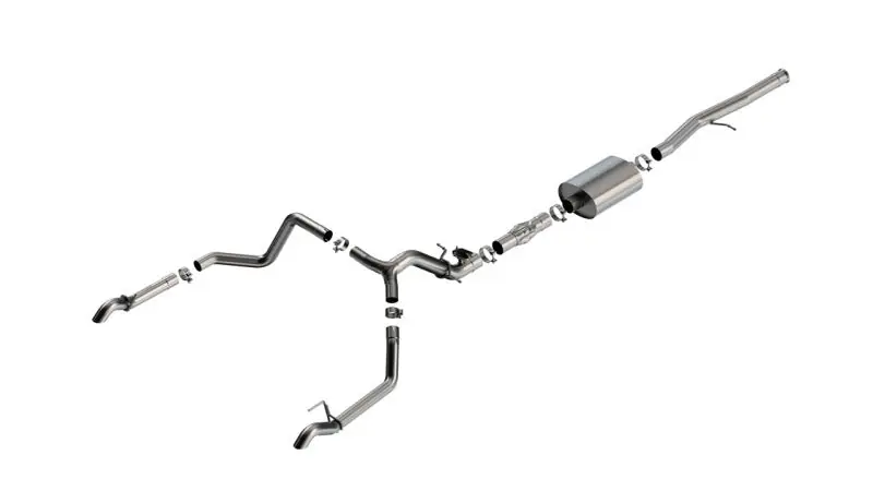Professional Grade Borla 2024 Chevrolet/GMC 1500 ZR2 & AT4X 6.2L V8 4WD 4DR ATAK Catback Exhaust w/ Turndown Tips