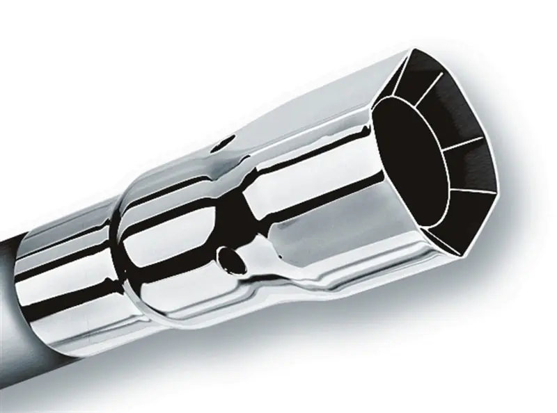 Markdown Borla Universal Polished Tip Single Square Intercooled (inlet 2 1/4in. Outlet 2 1/2 x 2 3/4in) *NO R