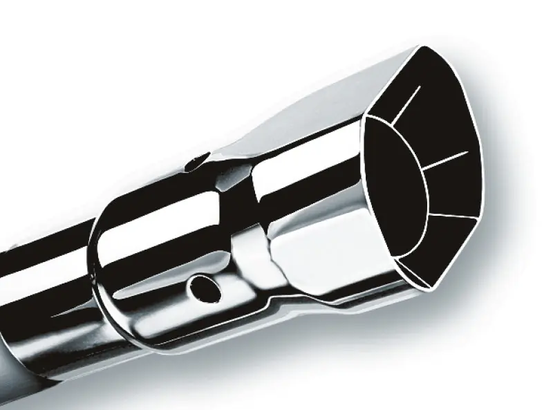 Top Rated Borla Universal Polished Tip Single Square Angle-Cut Intercooled (inlet 2 1/2in. Outlet 2 1/2 x 2 3/