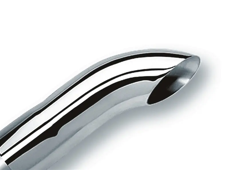 Borla Universal Polished Tip Single Round Turndown/Turnout (inlet 3in. Outlet 3in) *NO Returns* Get Yours
