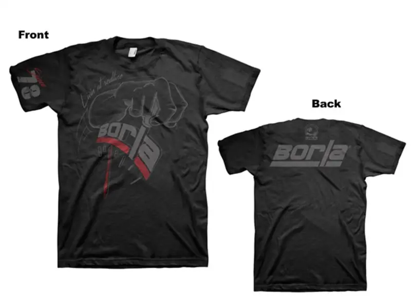 Borla Shifter T-Shirt Charcoal - XL Brand New