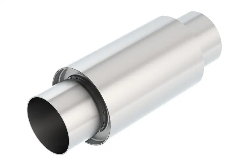 Borla 3 -1/2in In/Out x 5in Round x 8in Long XR-1 Sportsman Shorty Racing Muffler Express Delivery