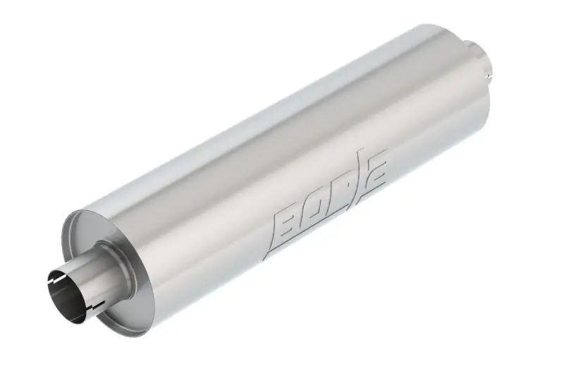 Borla Heavy Duty (Truck) 2.75in Center-Center 24in x 6.75in Round (Notched) Specialty Muffler Save Now