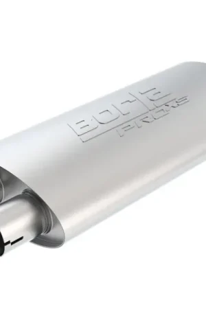Best Seller Borla Pro-XS 2.25in Tubing 19in x 4in x 9.5in Oval Notched Dual In / Dual Out Muffler