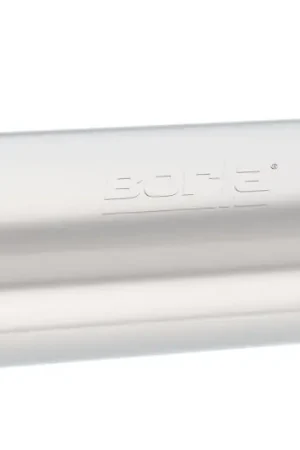 Weekend Sale Borla Transverse Flow Notched Muffler - Oval Single Inlet/Dual Outlet 2.5in 19in x 10.5in x 5.5in