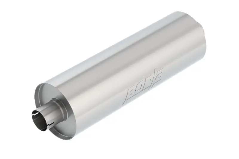 Certified Borla 2.75in In/Out 7.75in Diameter x 24in L Universal Muffler - Heavy Duty Truck Applications
