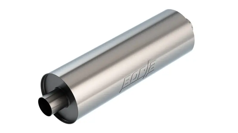 Borla Specialty Muffler 2.75in Center In/Out 7.75in Dia. 24in Body 29in OAL Touring Un-Notched Save Now